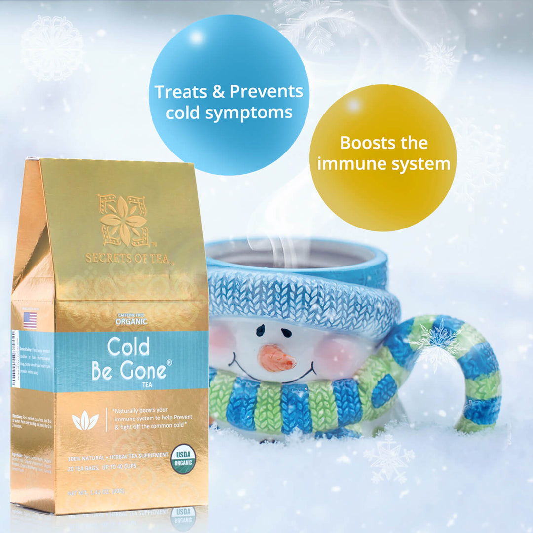 Secrets of Tea Cold Be Gone Tea