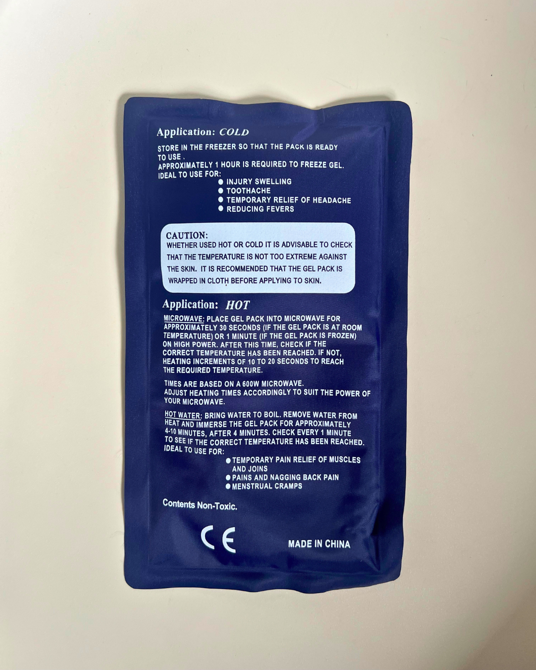 Reusable Hot and Cold Pack