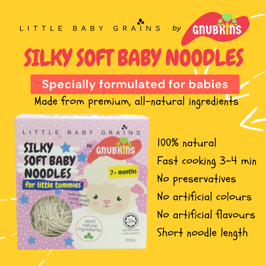 Gnubkins Silky Soft Baby Noodles