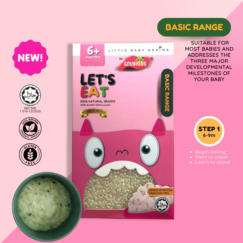 Gnubkins Basic Range - 100% Natural Grains for Kids