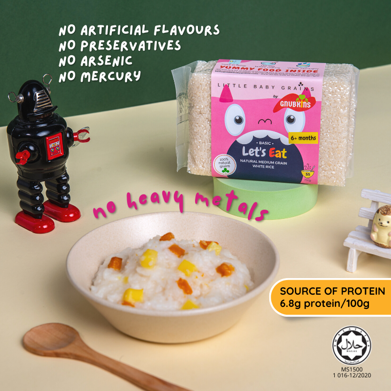 Gnubkins Basic Range - 100% Natural Grains for Kids