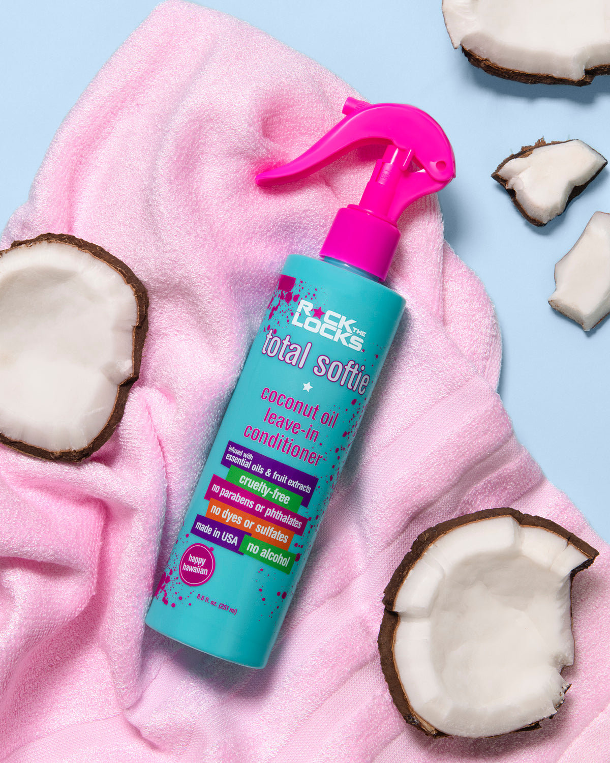 Rock The Locks Coconut Oil Leave-In Conditioner