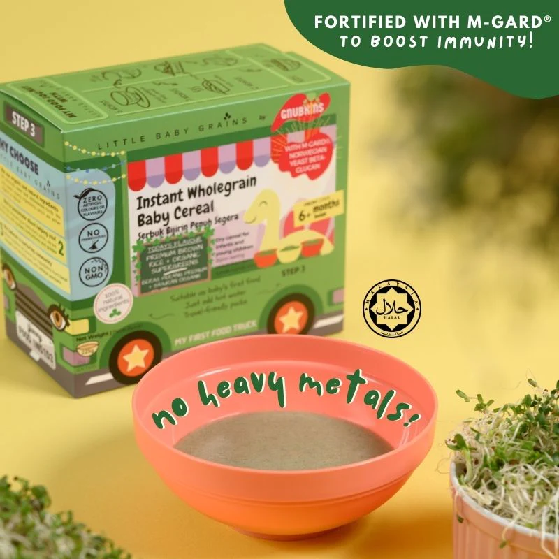 Gnubkins Premium Brown Rice Instant Wholegrain Baby Cereal
