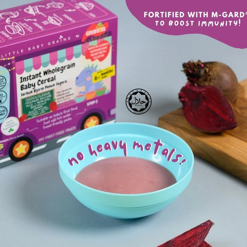 Gnubkins Premium Brown Rice Instant Wholegrain Baby Cereal