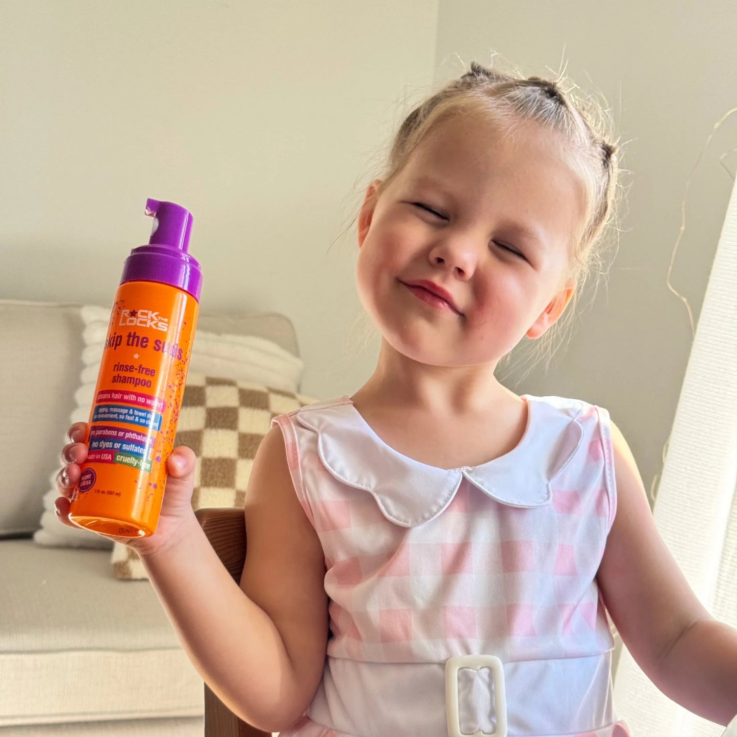 Rock The Locks Rinse Free Shampoo