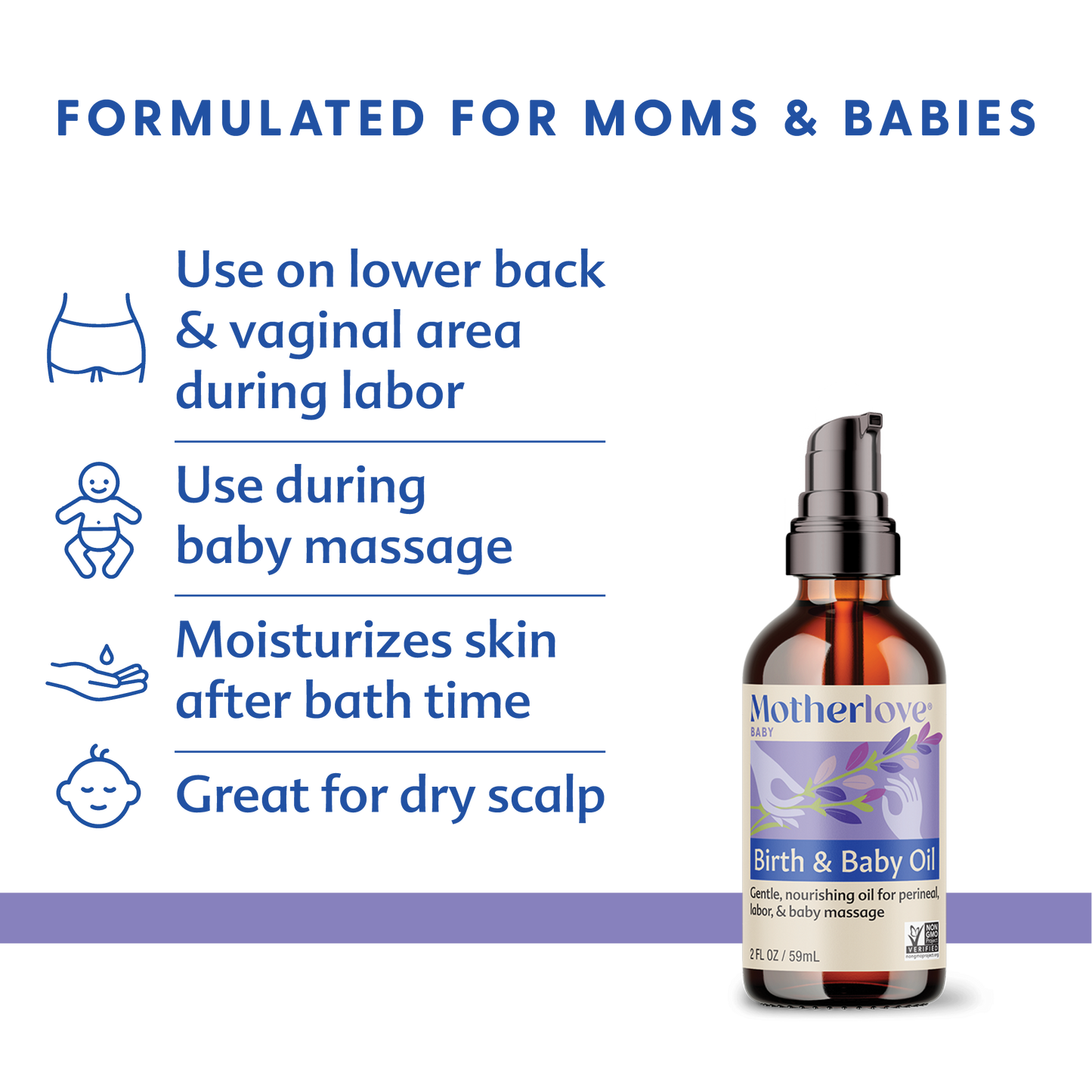 Motherlove Birth & Baby Oil