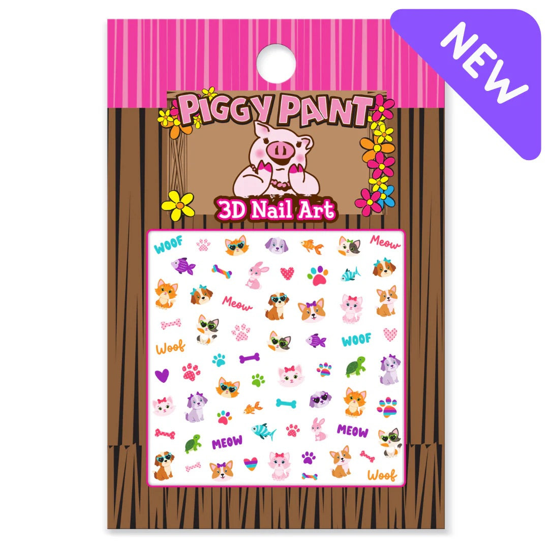 Piggy Paint 3D Nail Art for Kids