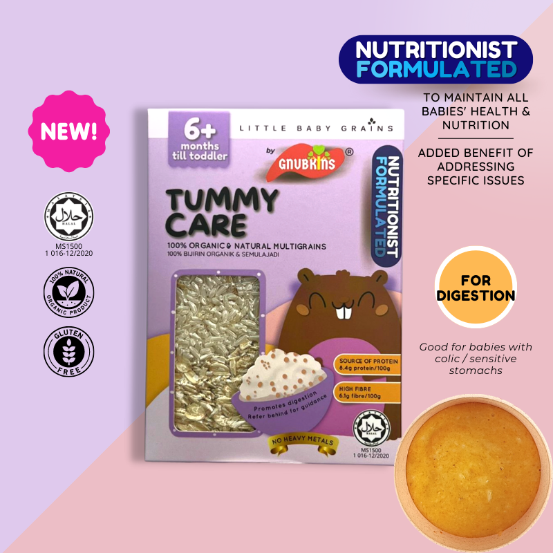 Gnubkins Nutritionist Formulated - 100% Organic Multigrains for Babies and Kids