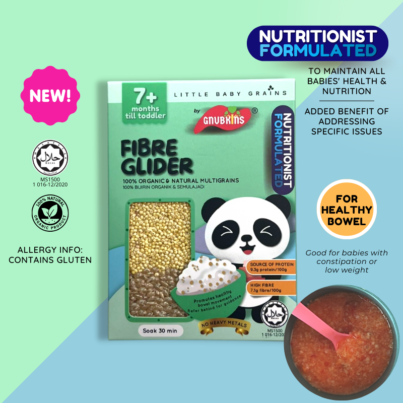 Gnubkins Nutritionist Formulated - 100% Organic Multigrains for Babies and Kids