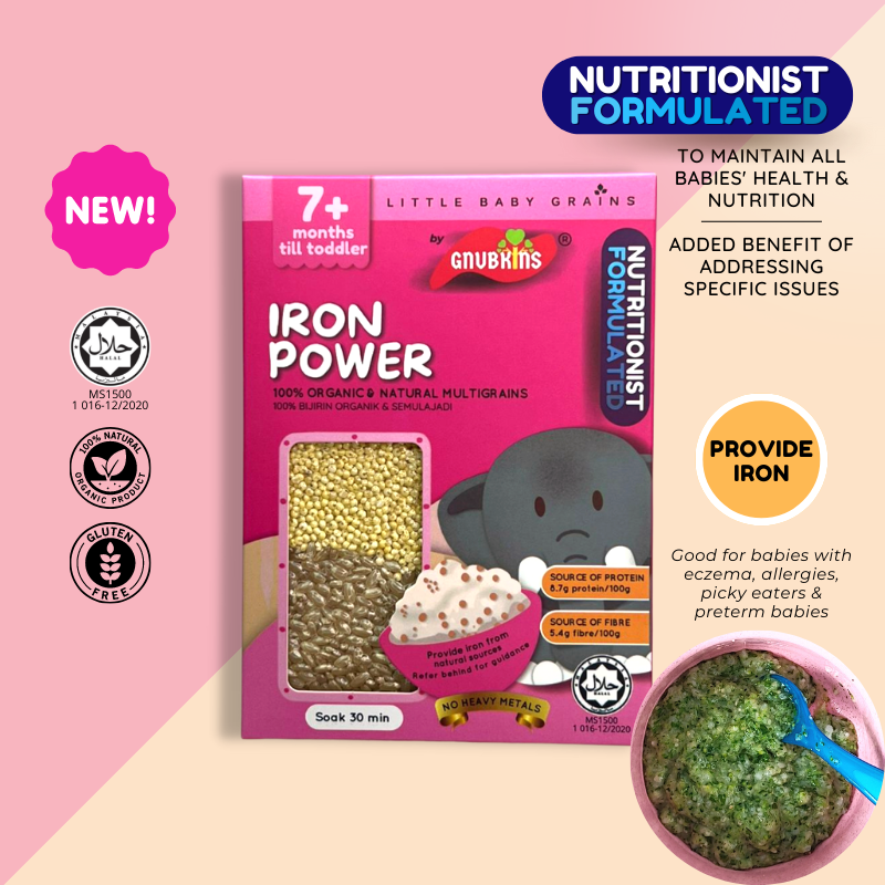 Gnubkins Nutritionist Formulated - 100% Organic Multigrains for Babies and Kids