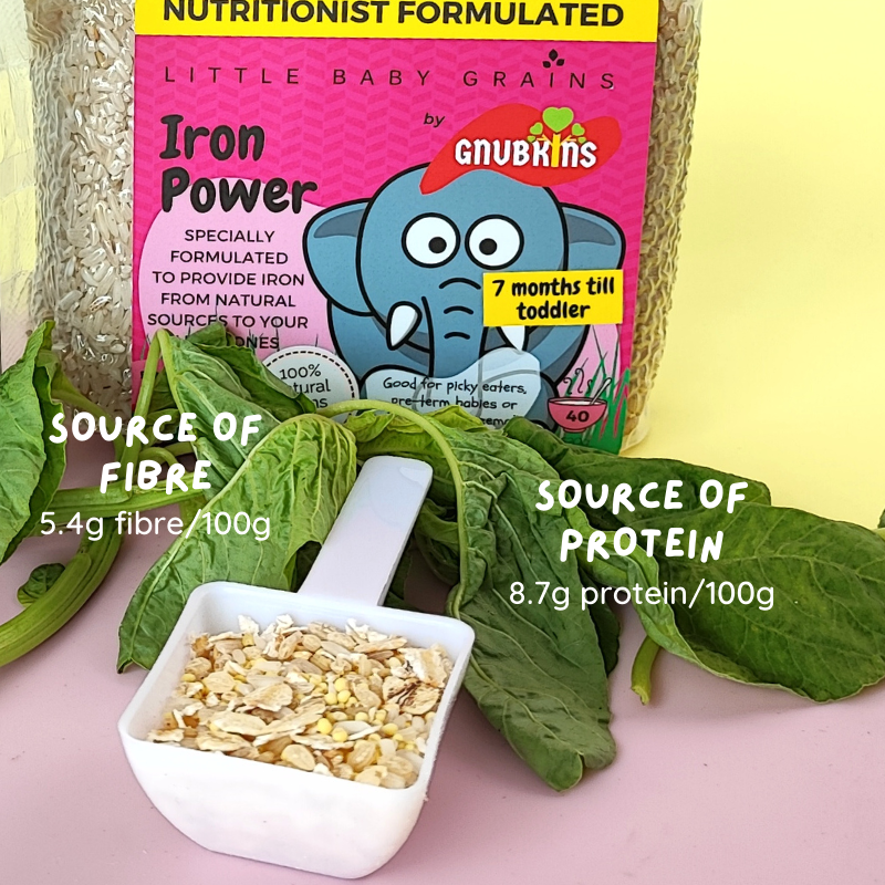 Gnubkins Nutritionist Formulated - 100% Organic Multigrains for Babies and Kids
