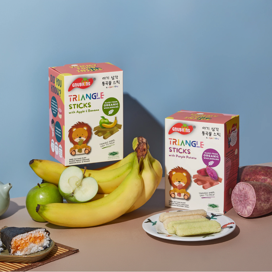 Gnubkins Organic Triangle Sticks