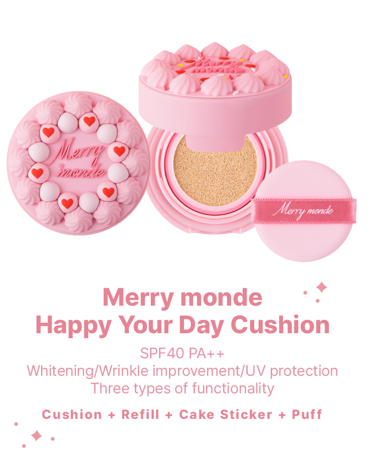 Merrymonde Happy Your Day Cushion