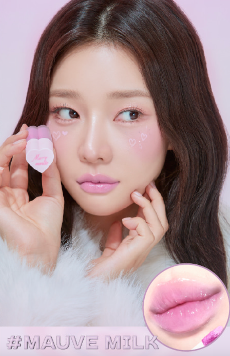 Merrymonde Milk Hear Tint Lip & Cheek