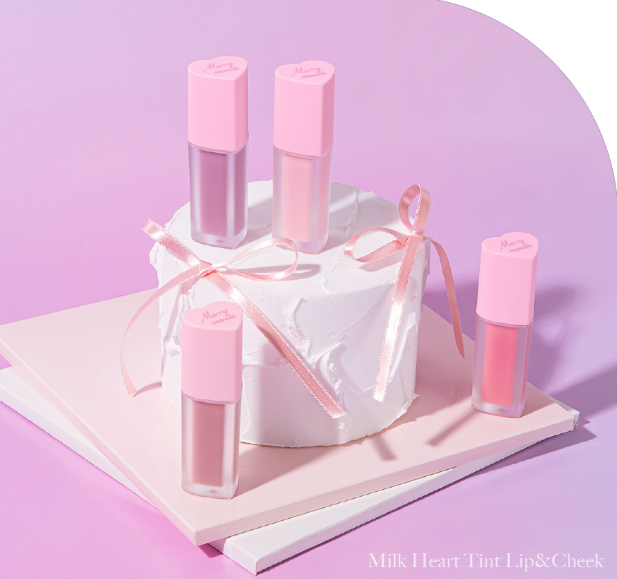 Merrymonde Milk Hear Tint Lip & Cheek