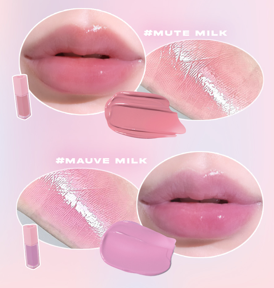 Merrymonde Milk Hear Tint Lip & Cheek