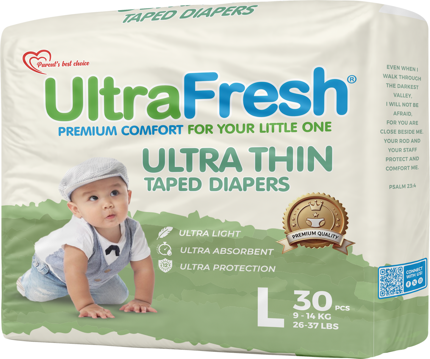 Ultrafresh Taped Diapers