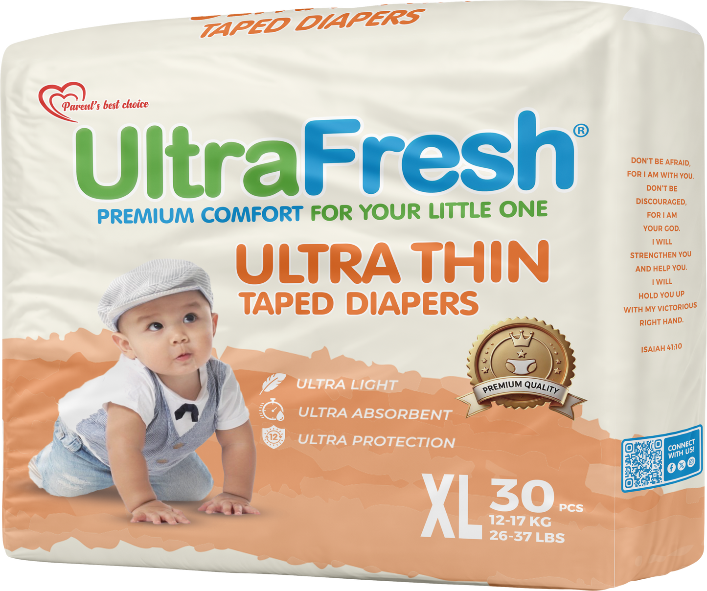 Ultrafresh Taped Diapers