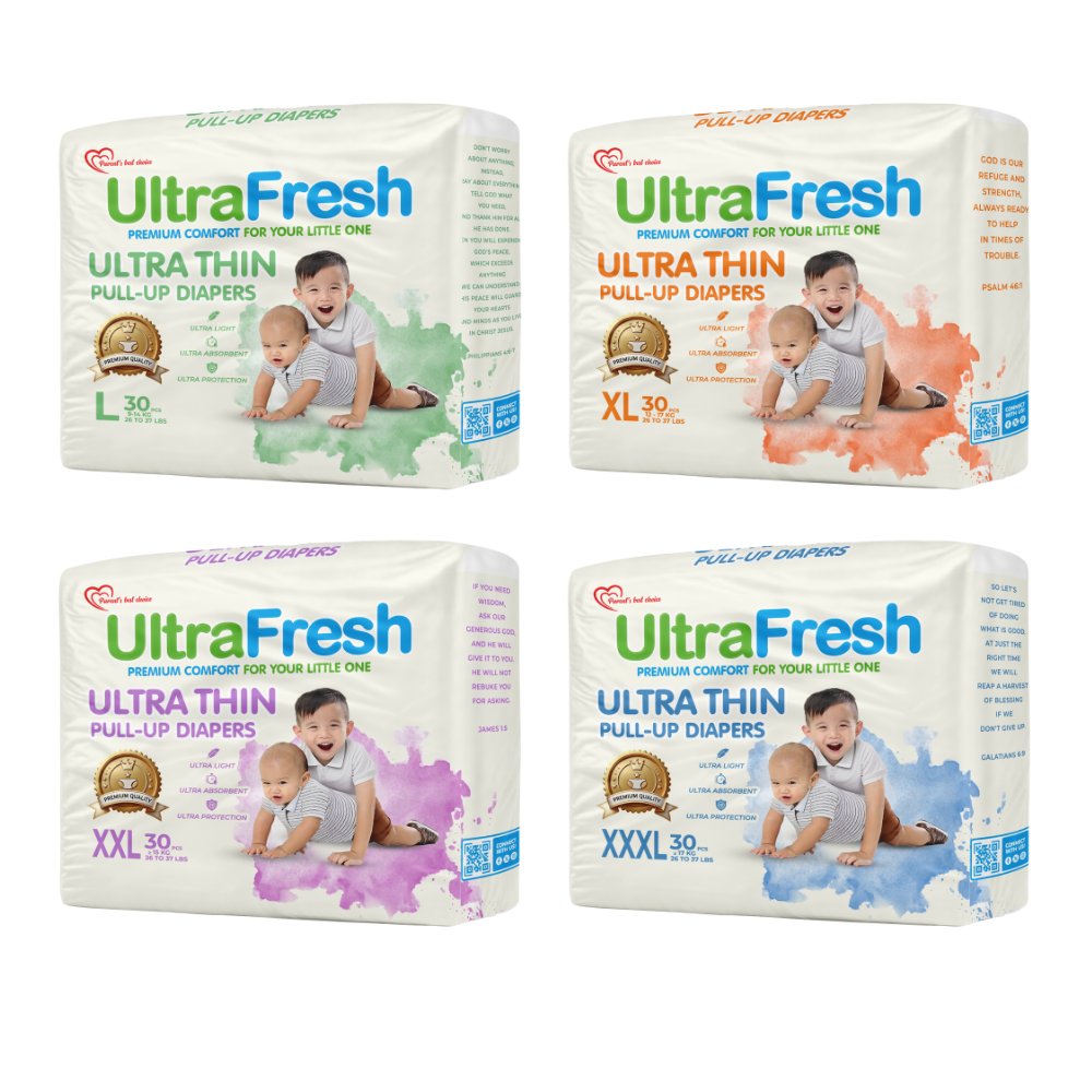 Ultrafresh Pull-Up Diapers