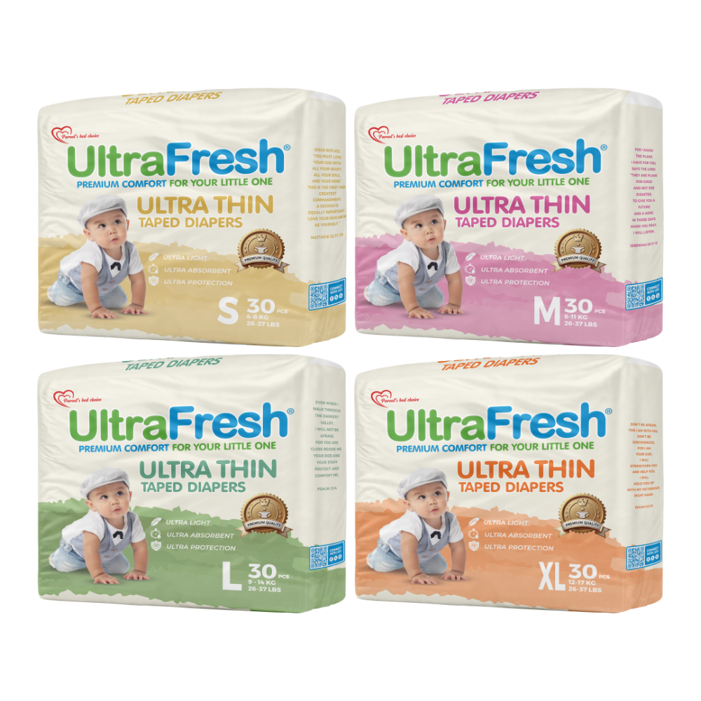 Ultrafresh Taped Diapers