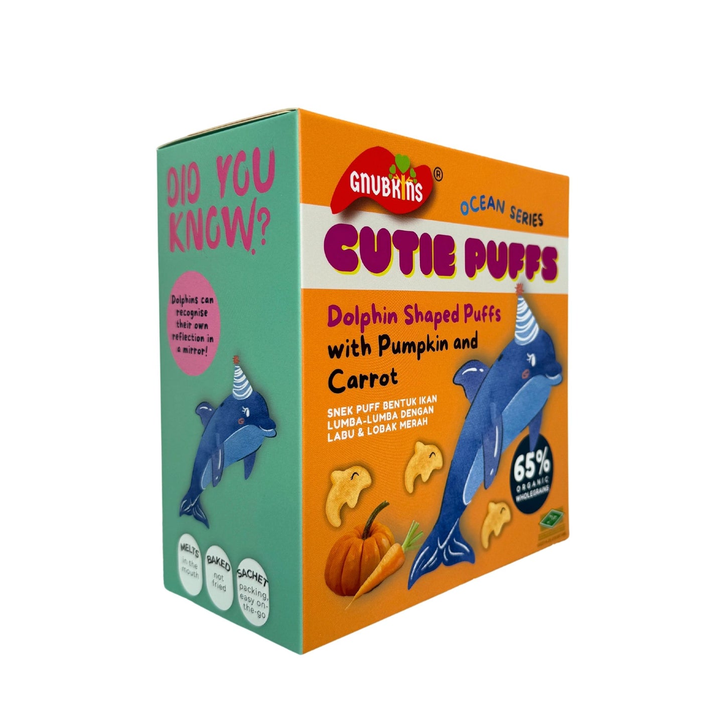 Gnubkins Ocean Series Organic Cutie Puffs