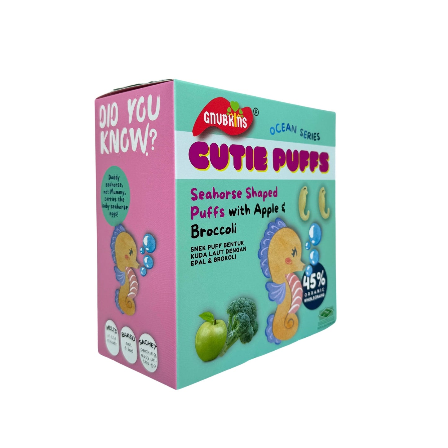 Gnubkins Ocean Series Organic Cutie Puffs