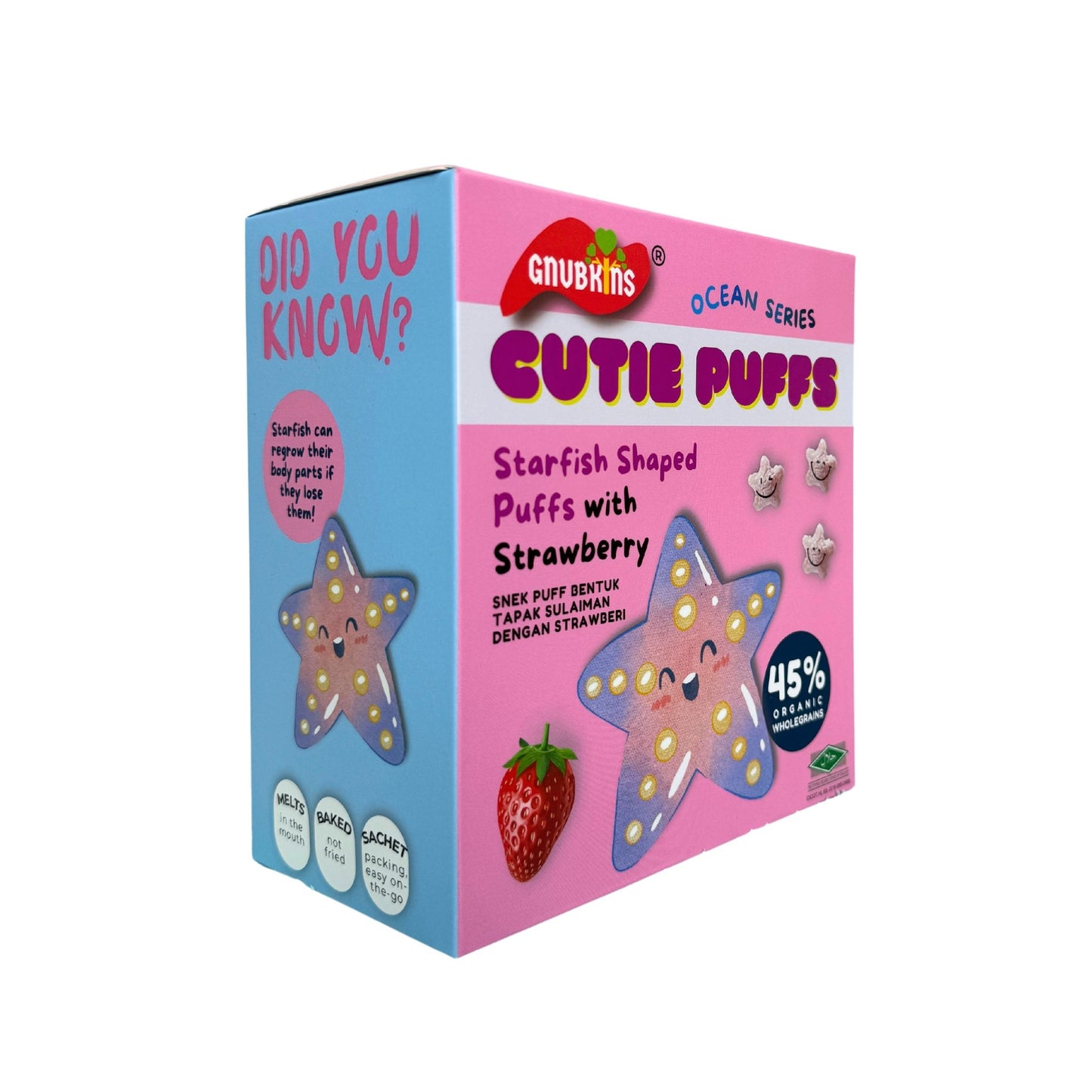 Gnubkins Ocean Series Organic Cutie Puffs