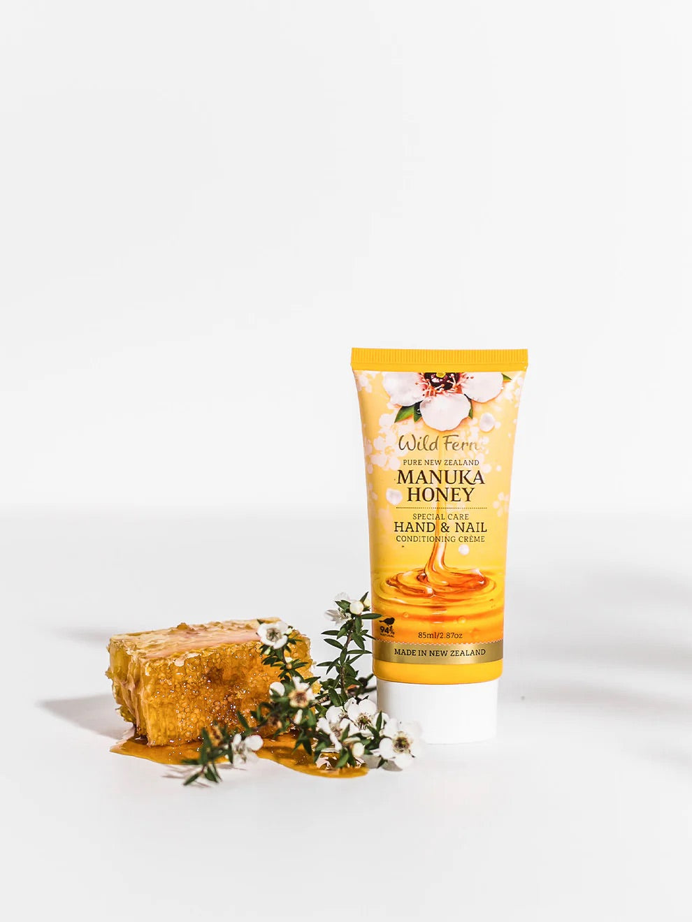 Wild Ferns Manuka Honey Special Care Hand & Nail Conditioning Cream (85ml)