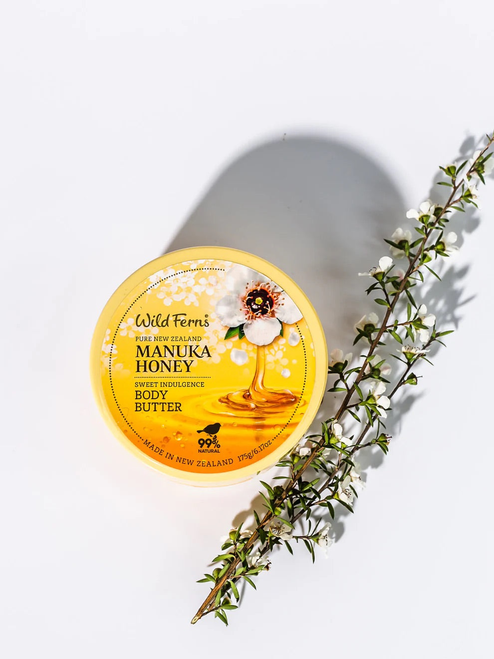 Wild Ferns Manuka Honey Sweet Indulgent Body Butter 175g