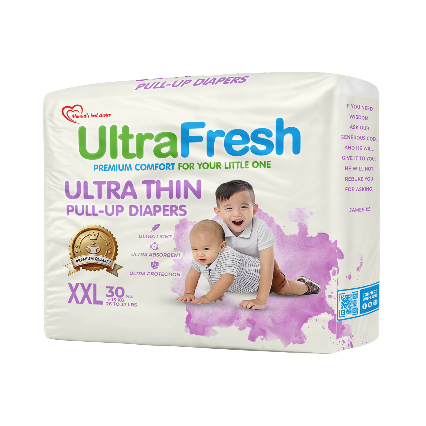 Ultrafresh Pull-Up Diapers