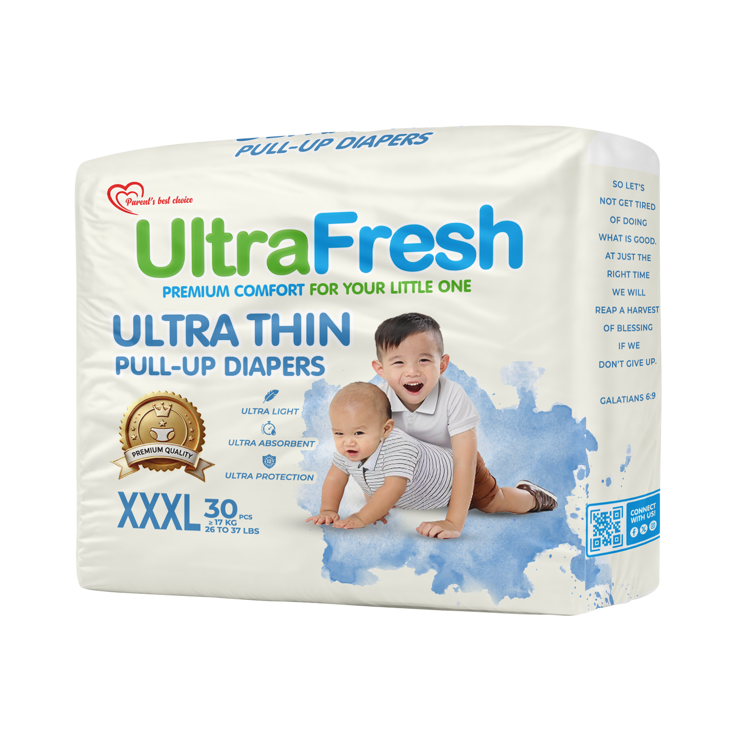 Ultrafresh Pull-Up Diapers