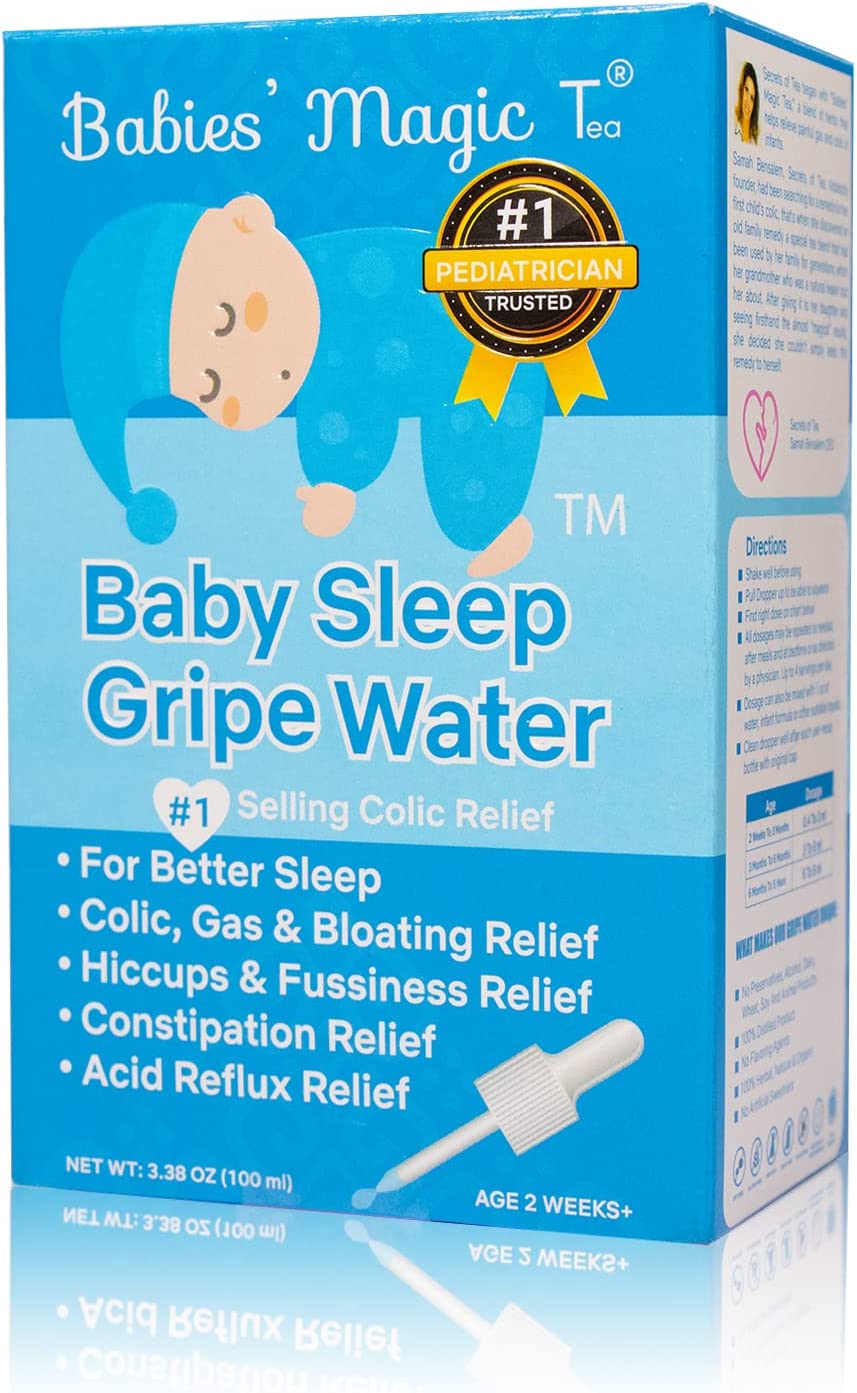 Secrets of Tea Baby Gripe Water for Sleep, Colic, & Gas Relief
