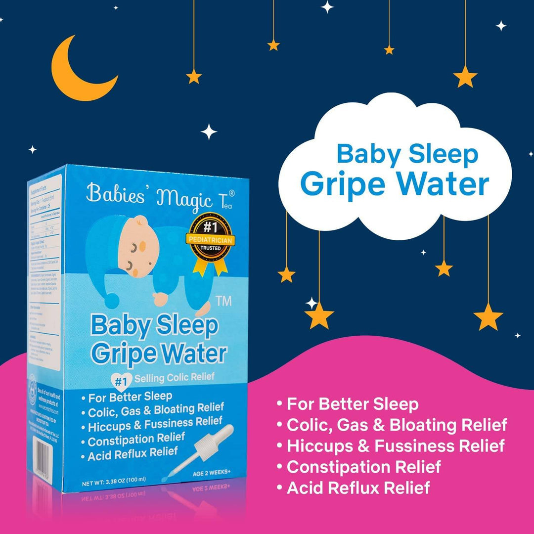 Secrets of Tea Baby Gripe Water for Sleep, Colic, & Gas Relief