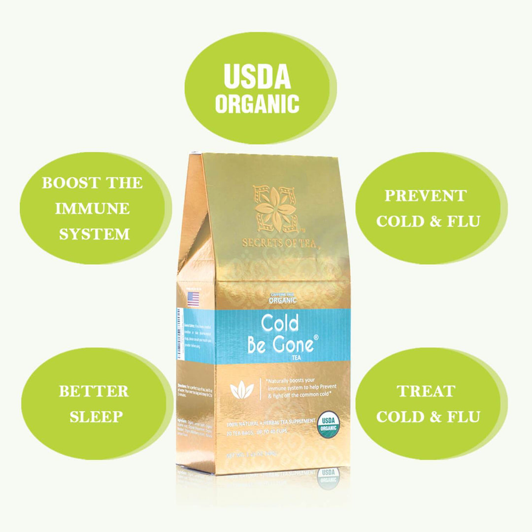 Secrets of Tea Cold Be Gone Tea
