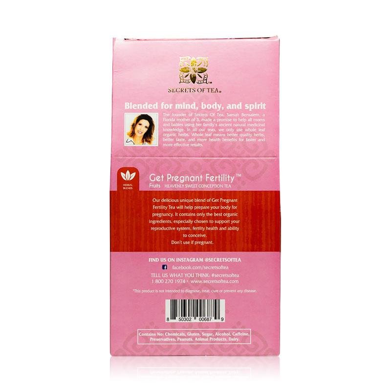 Secrets of Tea - Get Pregnant Fertility Tea