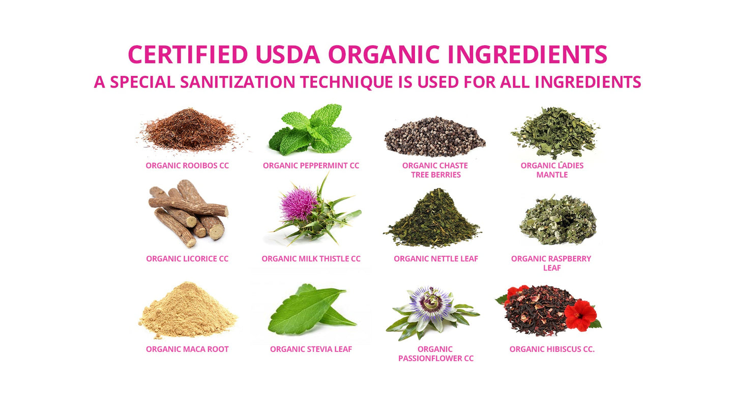 Secrets of Tea - Get Pregnant Fertility Tea