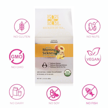 Secrets of Tea No To Morning Sickness Organic Tea