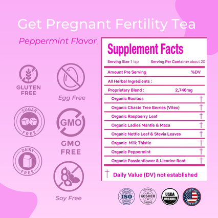 Secrets of Tea - Get Pregnant Fertility Tea