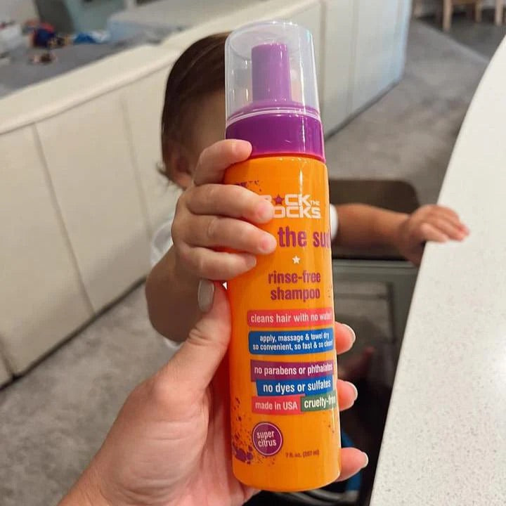 Rock The Locks Rinse Free Shampoo