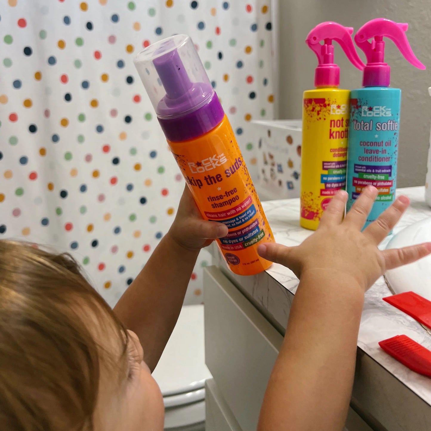 Rock The Locks Rinse Free Shampoo