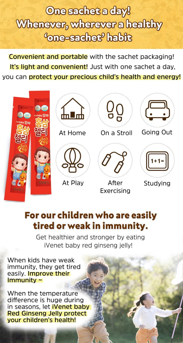 Ivenet Red Ginseng Jelly