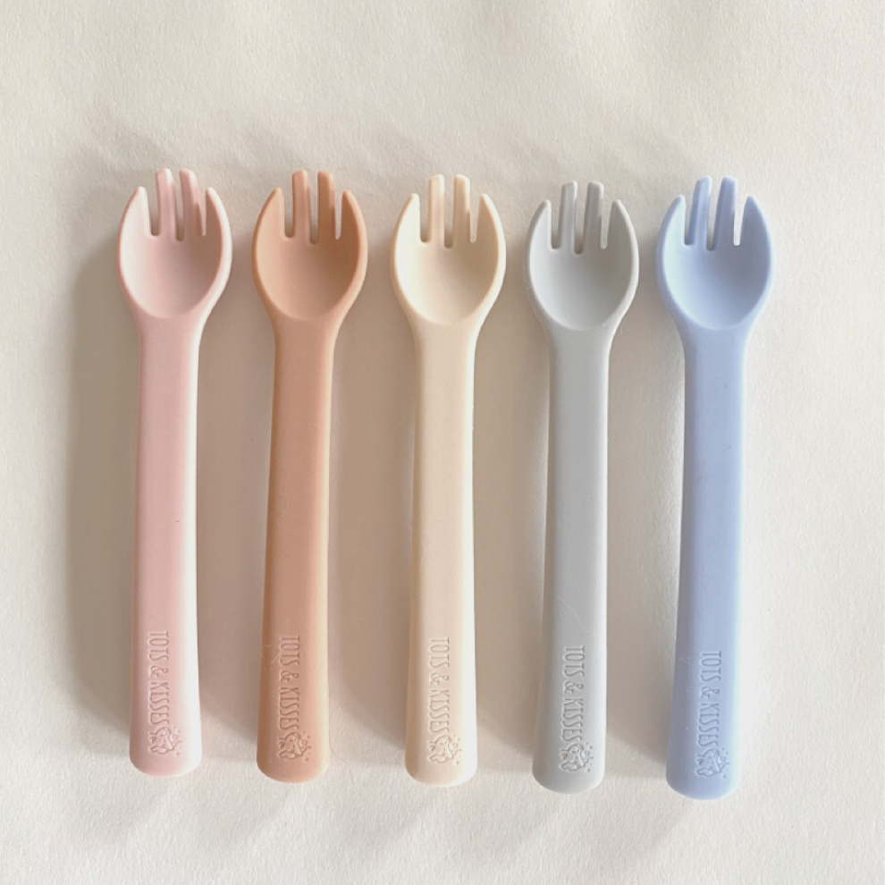 Tots & Kisses Spoon & Fork Set