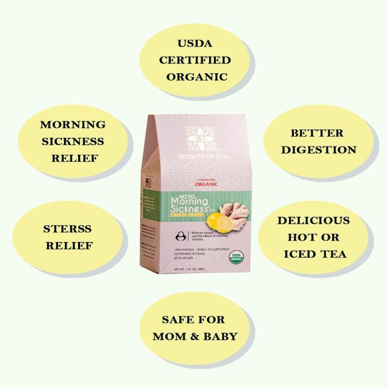 Secrets of Tea No To Morning Sickness Organic Tea