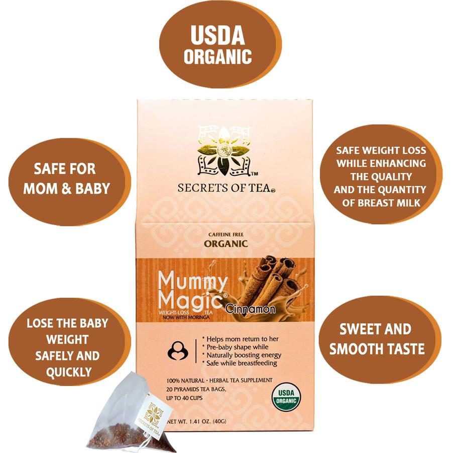 Secrets of Tea Mummy Magic Weightloss Organic Tea