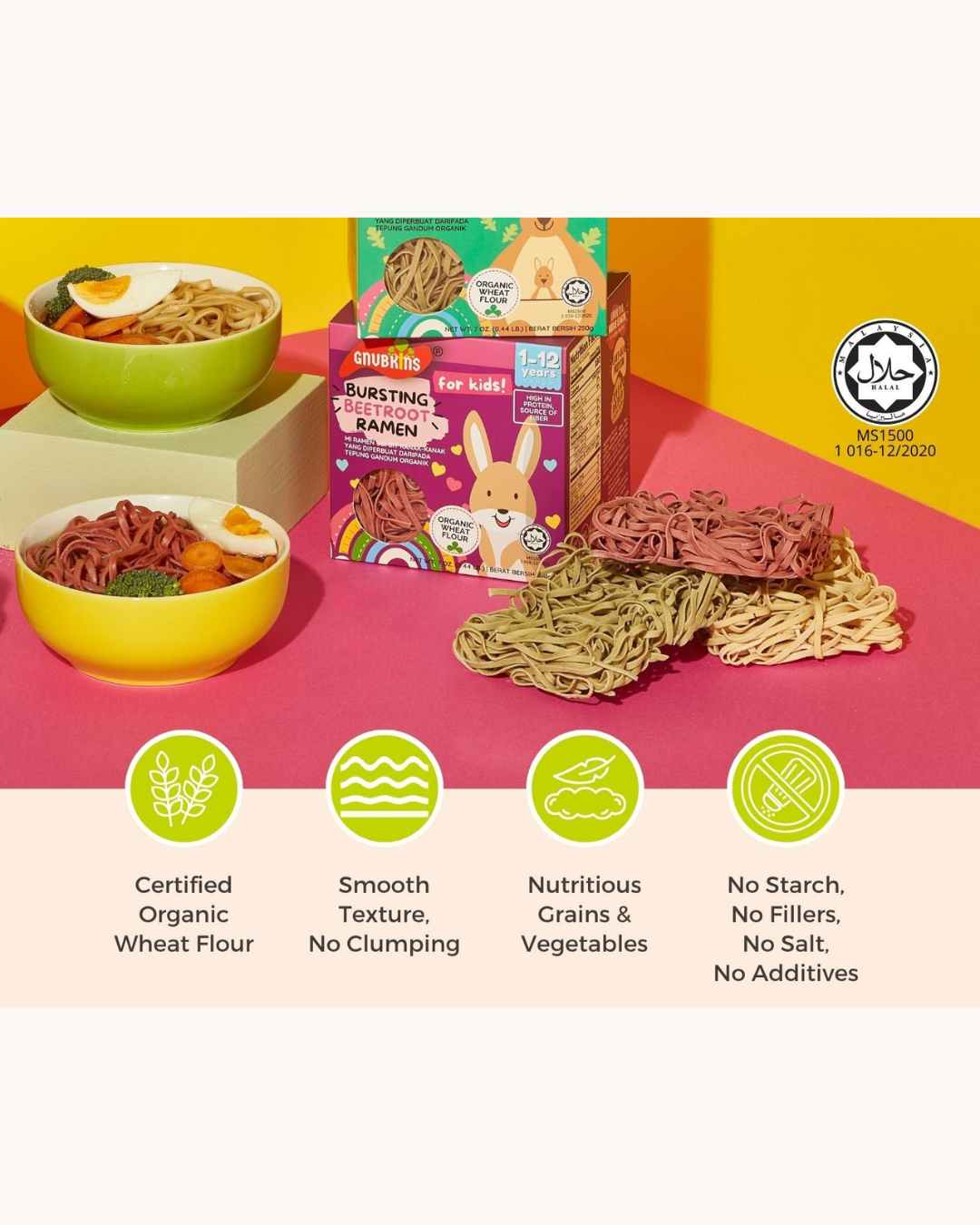 Gnubkins Ramen Noodles for Kids