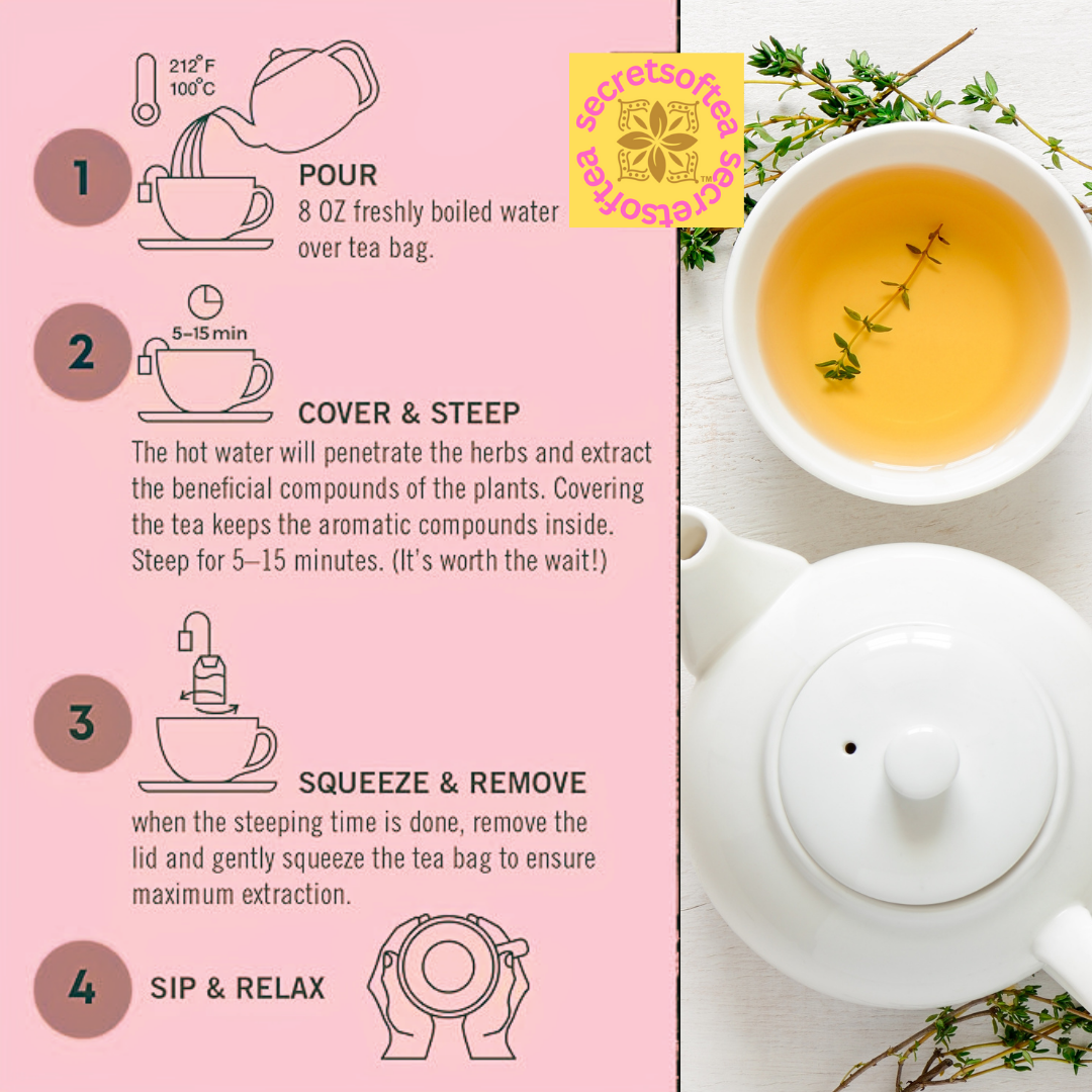 Secrets of Tea No To Morning Sickness Organic Tea