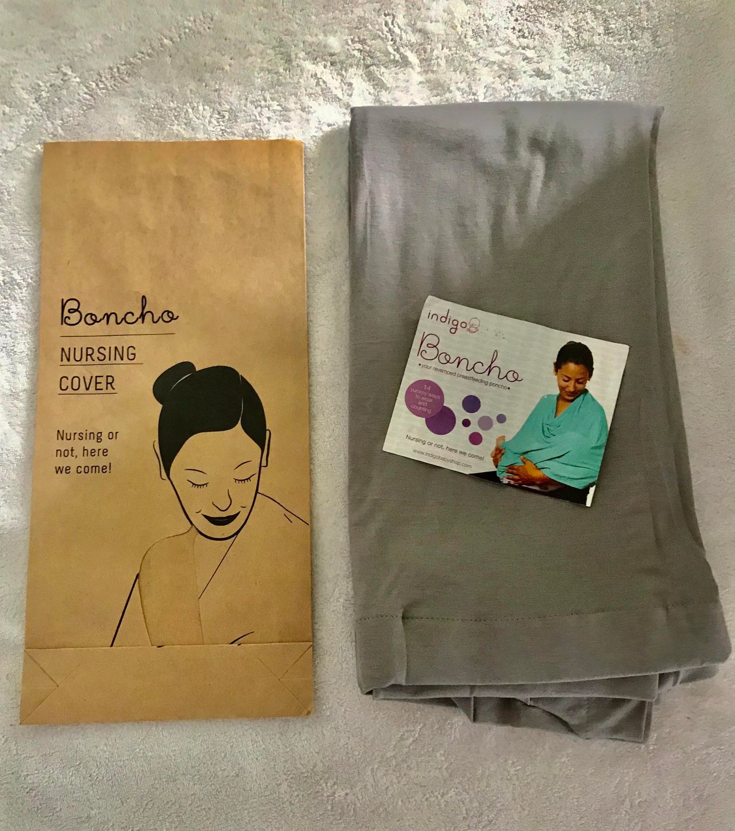 Indigo Baby Bonchos (Breastfeeding Ponchos)