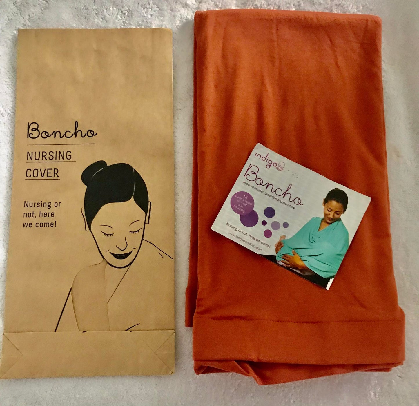 Indigo Baby Bonchos (Breastfeeding Ponchos)