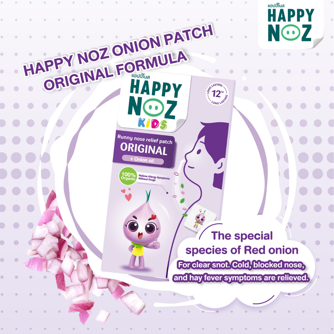 Happy Noz 100% Organic Onion Sticker for Kids