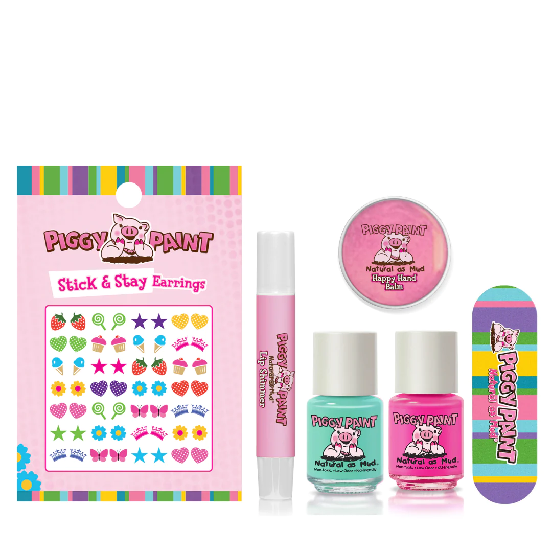 Piggy Paint All That Jazz (Nail Polish + Lip Shimmer + Hand Balm Gift Set)